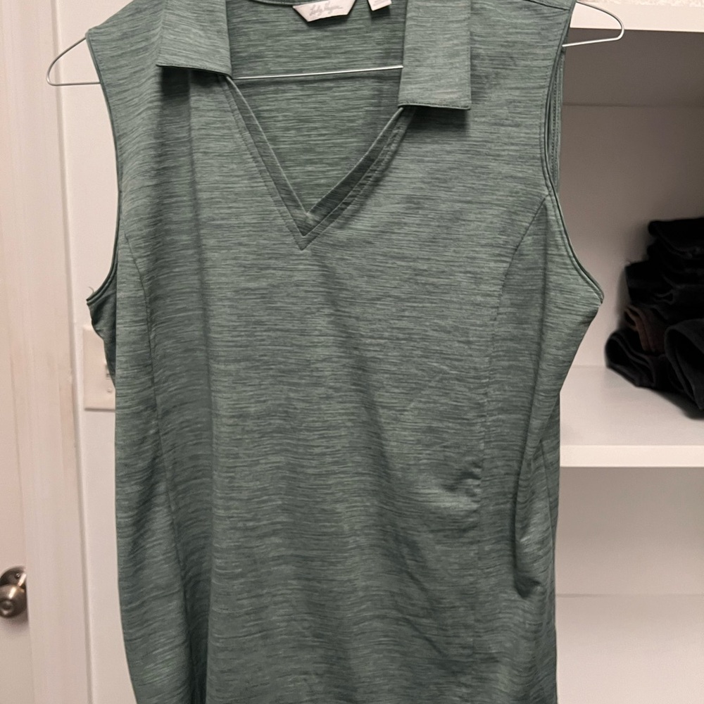 Lady Hagen Sage Green Muscle Tee